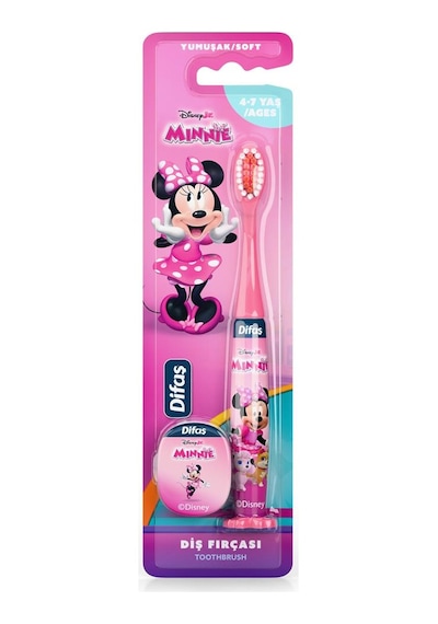 Difaş Minnie Mouse Yumuşak Kıllı Diş Fırçası 4-7 Yaş