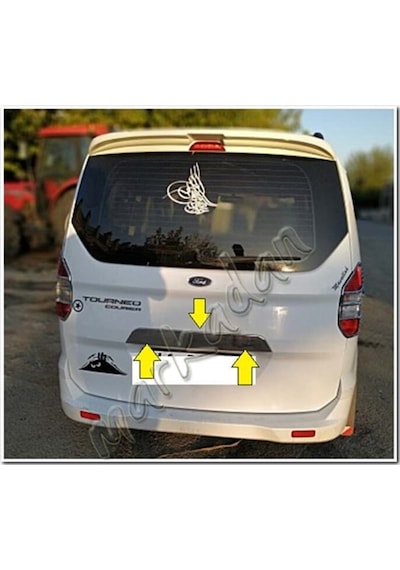 Woc Chrome Ford Tourneo Courier Krom Bagaj Çıtası 2014 Sonrası Pa