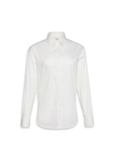 Calvin Klein Aop Logo Perfect Button-down Shi-11647 Beyaz Calvin Klein Aop Logo Perfect Button-down Shi-11647 Beyaz