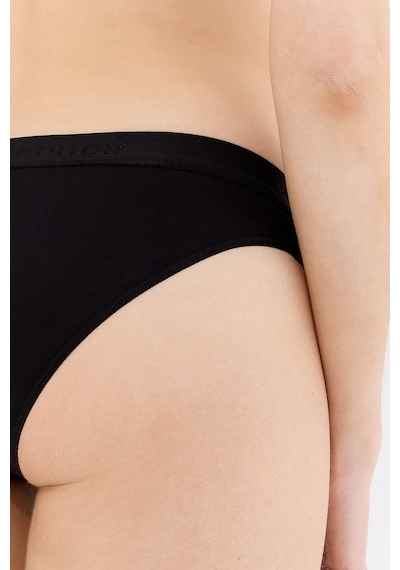 Naphor Touch Siyah Slip Külot Beyaz