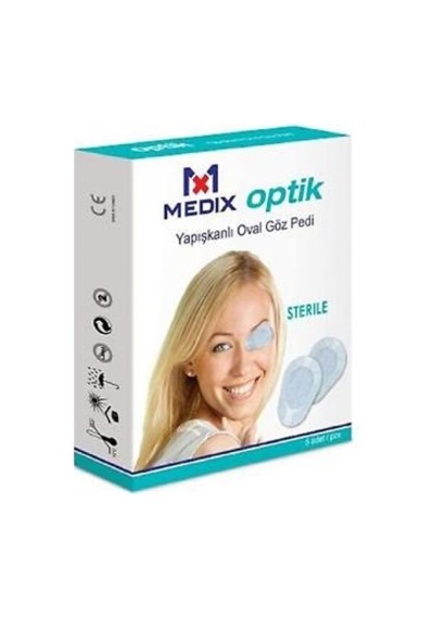 Medix Yapışkan Oval Gözpedi 5'li