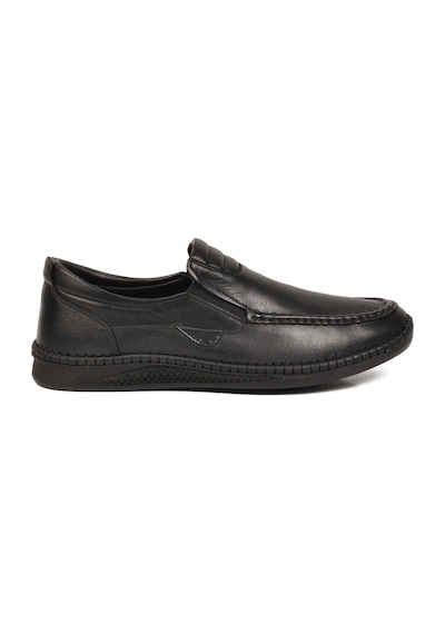 Voyager Erkek Siyah Hakiki Deri Hafızalı Rahat Taban Şık Smart Casual Ayakkabı Loafer M741 M