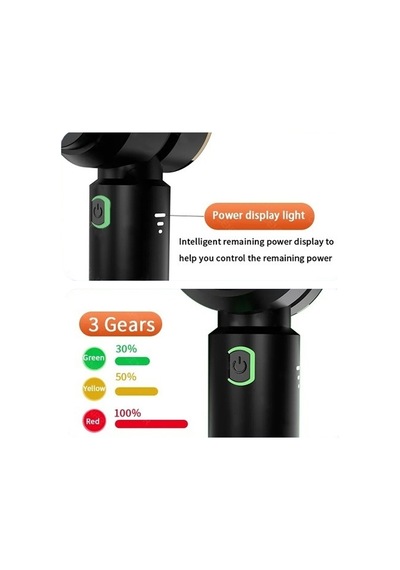 Diğer - Gri - Araç Süpürgesi Kablosuz El Süpürgesi 16000 Pa Güç, Usb Type-c, Fırçasız Motor
