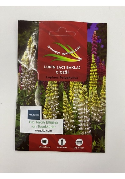 Lupin Çiçeği Çoklu Tohum - 30 Tohum - Karışık Renk