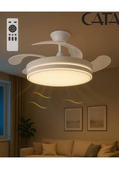 Cata Ct-3003 Basel Tavan Vantilatör Led Aydınltmalı