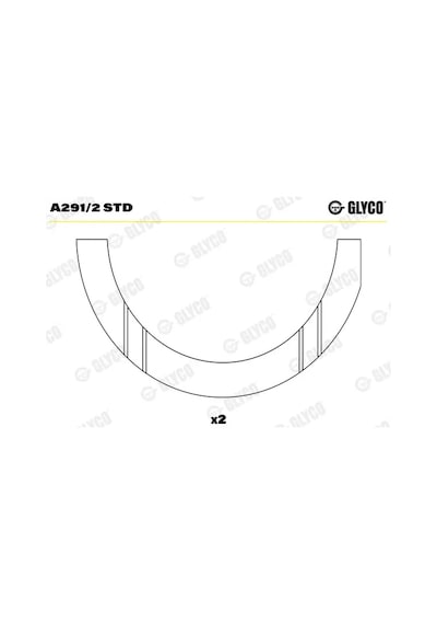 Ay Yatak - Alfa Romeo Brera, 159, Giulietta, Mito, Spider, 500, Grande Punto, Punto, Doblo, Tipo, Bravo, Idea, Linea, Egea - Glyco-a2912std