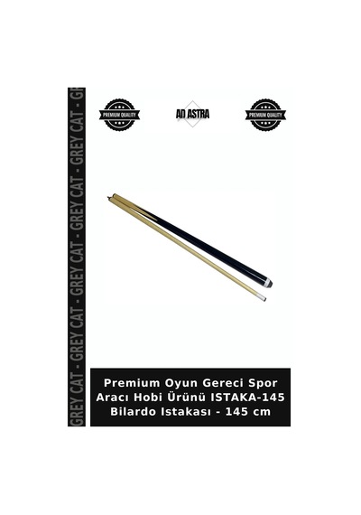Premium Oyun Gereci Spor Aracı Hobi Ürünü Istaka-145 Bilardo Istakası - 145 Cm