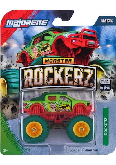 Monster Rockerz Assorment. 5-asst Ford F- Raptor Çok Renkli
