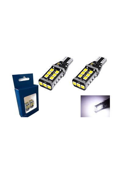 T15 Led Ampul 15 Ledli Canbuslı Ultra Parlak Beyaz