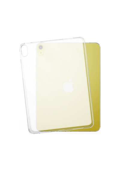 Apple Uyumlu iPad  10.9 2022 10.nesil - Zore Tablet Süper Silikon Kapak-renksiz Tablet Kılıfı