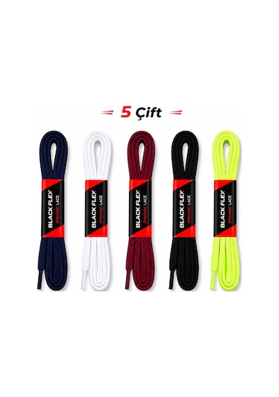 Black Flex Tres Active Bağcık Renkli Seri Siyah