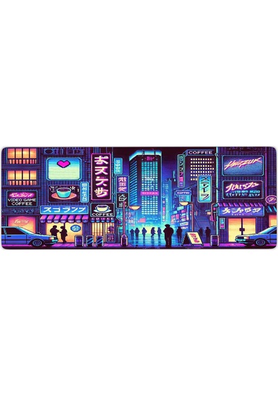 Gaming Oyuncu Xl Mouse Pad Kaydırmaz Dikişli 80 30 Cm Mousepad 16