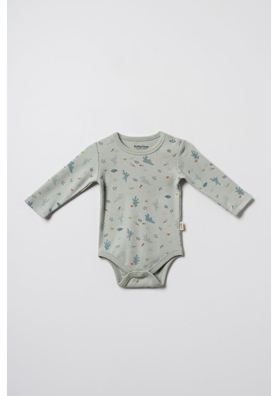 Babycosy Organic Wear Bebek 2li Uzun Kollu Badi %100 Organik Pamuk, Bebek Ve Yenidoğan Serisi - Csy8202 Cream
