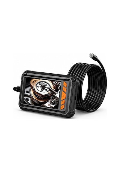 10 Metre Tek Kameralı Endoskop Kamera 1080p Hd Led Aydınlatmalı Sert Kablolu Yeni Kamera-1080p