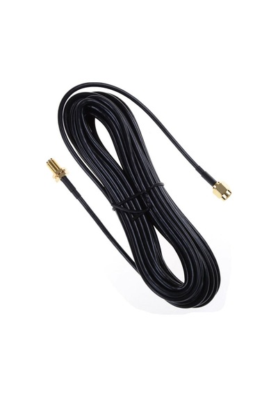 Rg174 50 Ohm Koaksiyel Rp Sma Erkek Rp Sma Dişi 3 Metre Kablo Rf Sinyal Uzatma Kablosu 0-6ghz