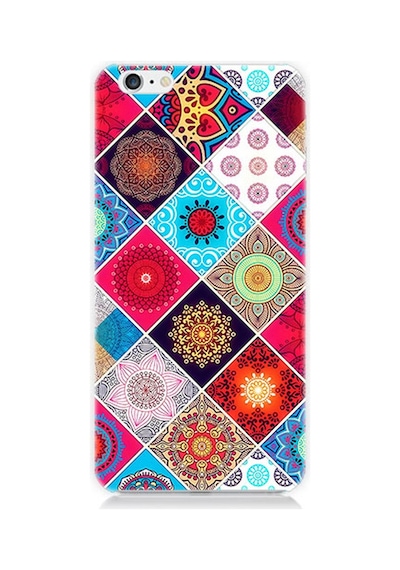 Apple Uyumlu iPhone 6 Silikon Kılıf Pitikare Mandala Desenler