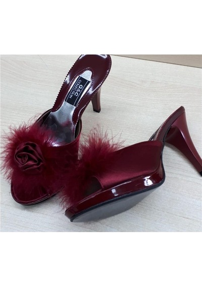 Gc 190 Kadin Ev Terliği - Bordo Bordo