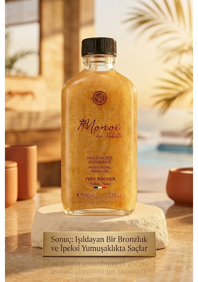 Monoi Saç Ve Vücut Yağı Işıltı Veren Nemlendirici Vegan 100 Ml