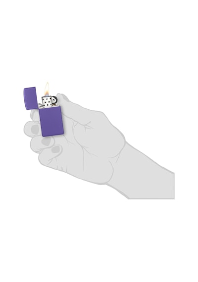 Zippo 1637 Slim Purple Matte Çakmak