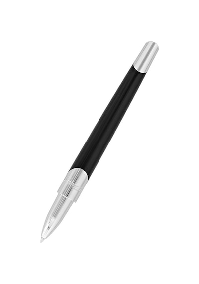 S.t. Dupont Siyah-gümüş Roller Kalem 402706 Siyah