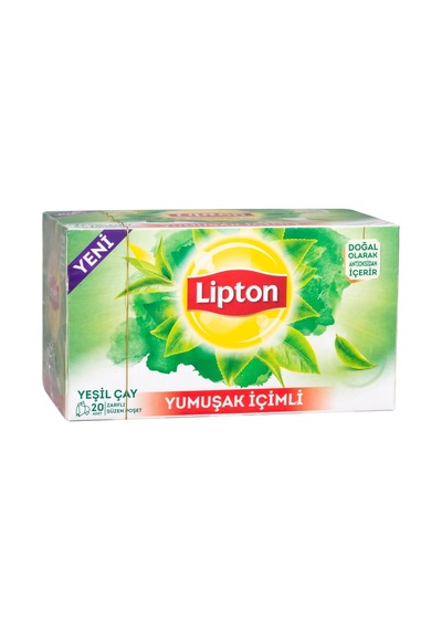 Lipton Yeşil Çay 20'li Yumuşak İçim 395 G 6'li Avantaj Paketi - 6 Adet Tarı 400 G
