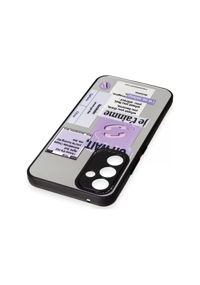 Newface Samsung Uyumlu Galaxy A54 5g Kılıf Mirror Desenli Kapak - Mirror - 4 Gri