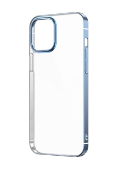 Apple Uyumlu iPhone 13 Pro Max Kılıf Zore Sun Kapak Mavi Açık