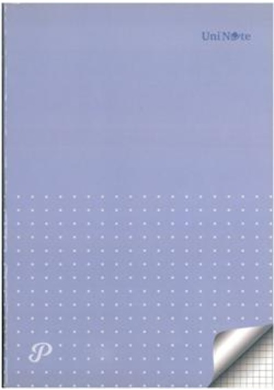 Çınar Dikişli Defter Karton Kapak Kareli 80 Yp A4 Pastel Mor
