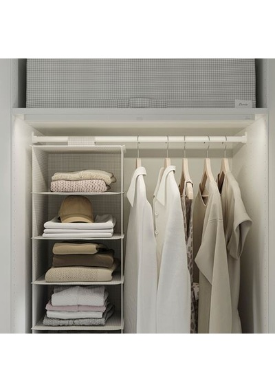 Ikea Altarlıden Askı Borusu, Beyaz, 80 Cm
