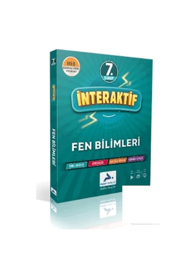 Paraf Yayınları 7. Sınıf İnteraktif Fen Bilimleri Soru Bankası 2024 Basım