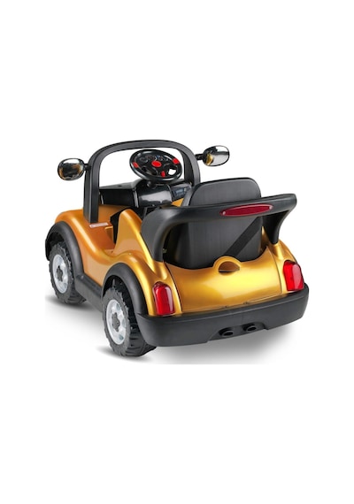 Volkswagen Beetle Model Metalik Seri Akülü Araba - Metalik Kırmızı Kırmızı