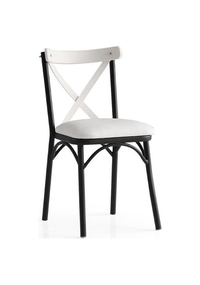 Gazzini Thonet Sandalye Siyah - Beyaz