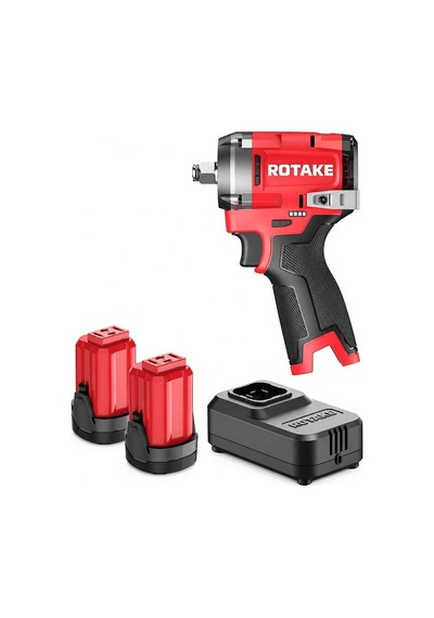 Rotake T11 1/2 Akülü Darbeli Somun Sıkma Ve Sökme Makinesi 16v 2.0ah 750 Nm