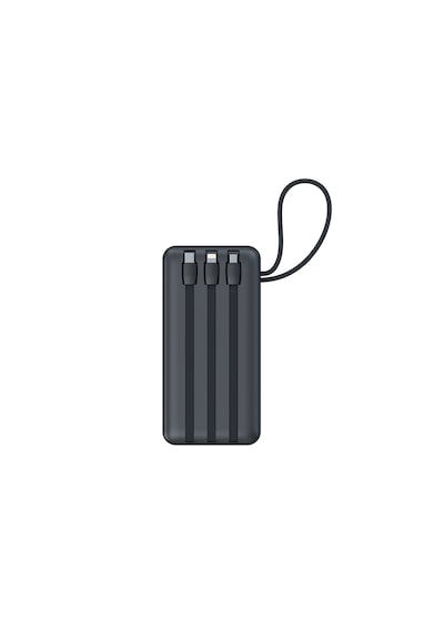 40.000 Mah Taşınabilir Şarj Aleti 22.5w Pd Hızlı Şarj Lcd Şarj Göstergeli 6 Port Powerbank Siyah