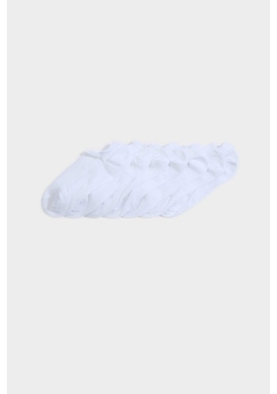 Defacto Erkek 7li Pamuklu Sneaker Çorap G2089axnswt1 Beyaz-wt1