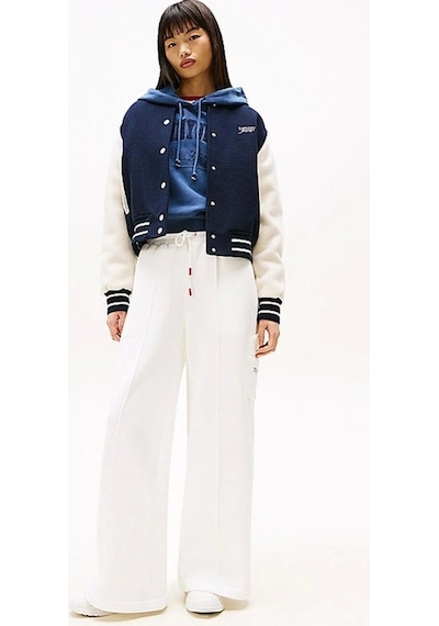 Tommy Hilfiger Kadın Beyaz Jogger Eşofman Altı Beyaz