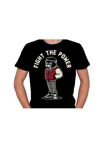 Fight The Power Güçle Savaş Korma Animal Tişört Unisex T-shirt 001