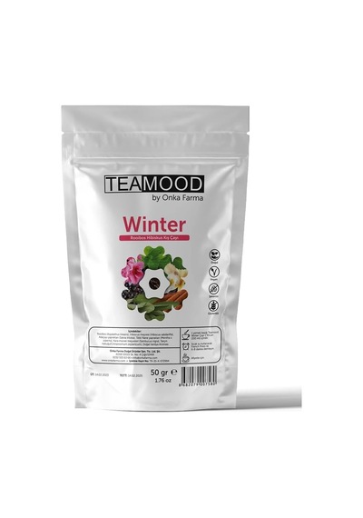 Doğal Bitki Çayları Winter Kış Bitki Çayı Rooibos Hibiskus Bitkisel Çay 50 Gr