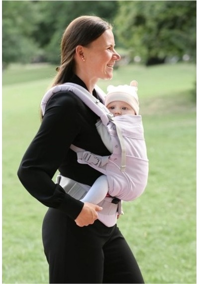 Manduca First Ergonomik Bebek Taşıyıcı 3 Taşıma Pozisyonu, Ayarlanabilir ve Konforlu Portbebe