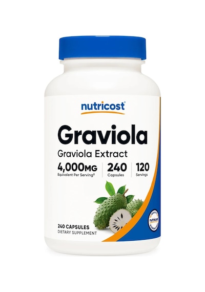 Graviola Extract 4,000 Mg 240 Kasğl 120 Servis