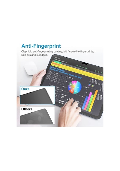 Apple Uyumlu iPad 10. Nesil 10.9 2022 Ekran Koruyucu Kağıt Hisli Özel Çizim Paperlike Nano Ekran Koruma