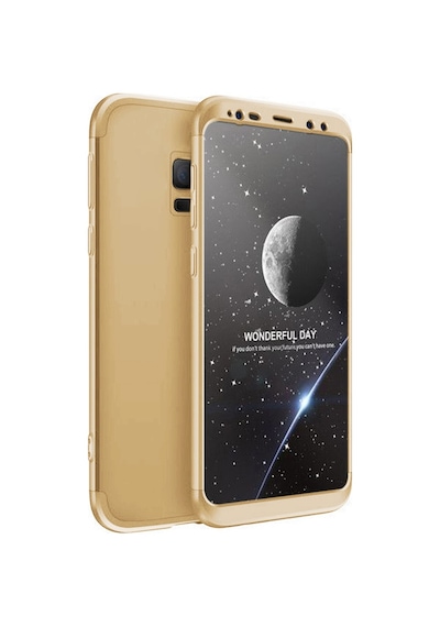 Samsung Uyumlu Galaxy S9 Kılıf 3 Parçalı 360 Tam Korumalı Gkk Kapak