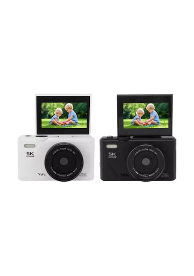 5k 75mp Hd Dijital Kamera 18x Dijital Zoom, Flaşlı,3.0 İnç E