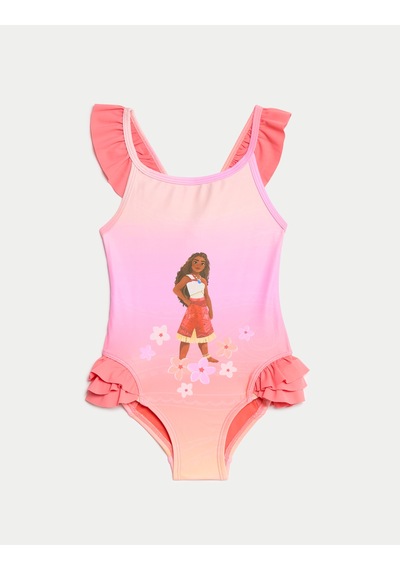 Marks & Spencer Disney Princess:trade Mark: Moana:trade Mark: Volanlı Mayo 2-8 Yaş Pembe Mix Marks & Spencer Disney Princess:trade Mark: Moana:trade Mark: Volanlı Mayo 2-8 Yaş Pembe Mix