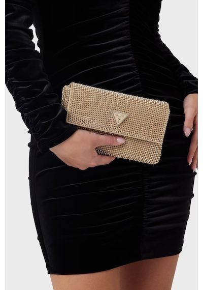 Guess Bayan Çanta Hwrp93 50700 Gol Gold Gold Altın