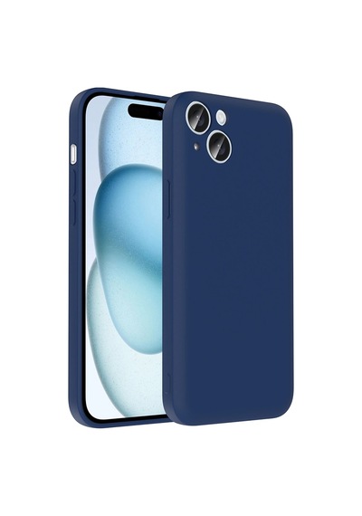 Apple Uyumlu iPhone 15 Plus Kılıf Kamera Korumalı Kartlık Hazneli Zore Vitra Kapak Çok Renkli