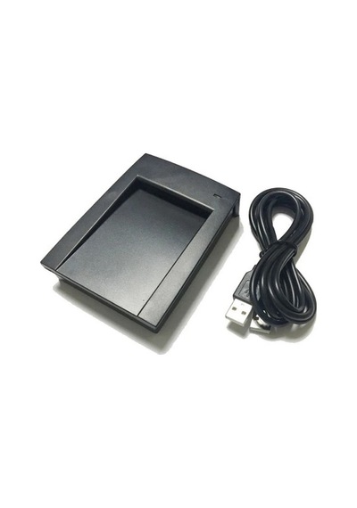 Devremarkt R10dc Çift Frekans 13.56mhz Ve 125khz Usb Rfid Okuyucu Dual Rfıd Manyetik Kart Anahtarlık Etiket Oku