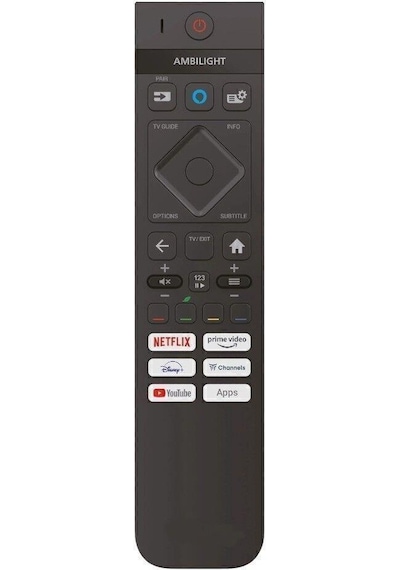 Phılıps 85mled910/12 Uyumlu Ses Komutlu 4k Ambilight Led Tv Kumanda