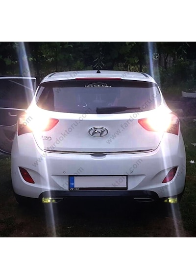 Fardoktoru T15 Led Geri Vites Ampulü Beyaz Güçlü Işik W16W