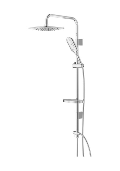 Soft Tepe Başlıklı Duş Seti Komple Krom